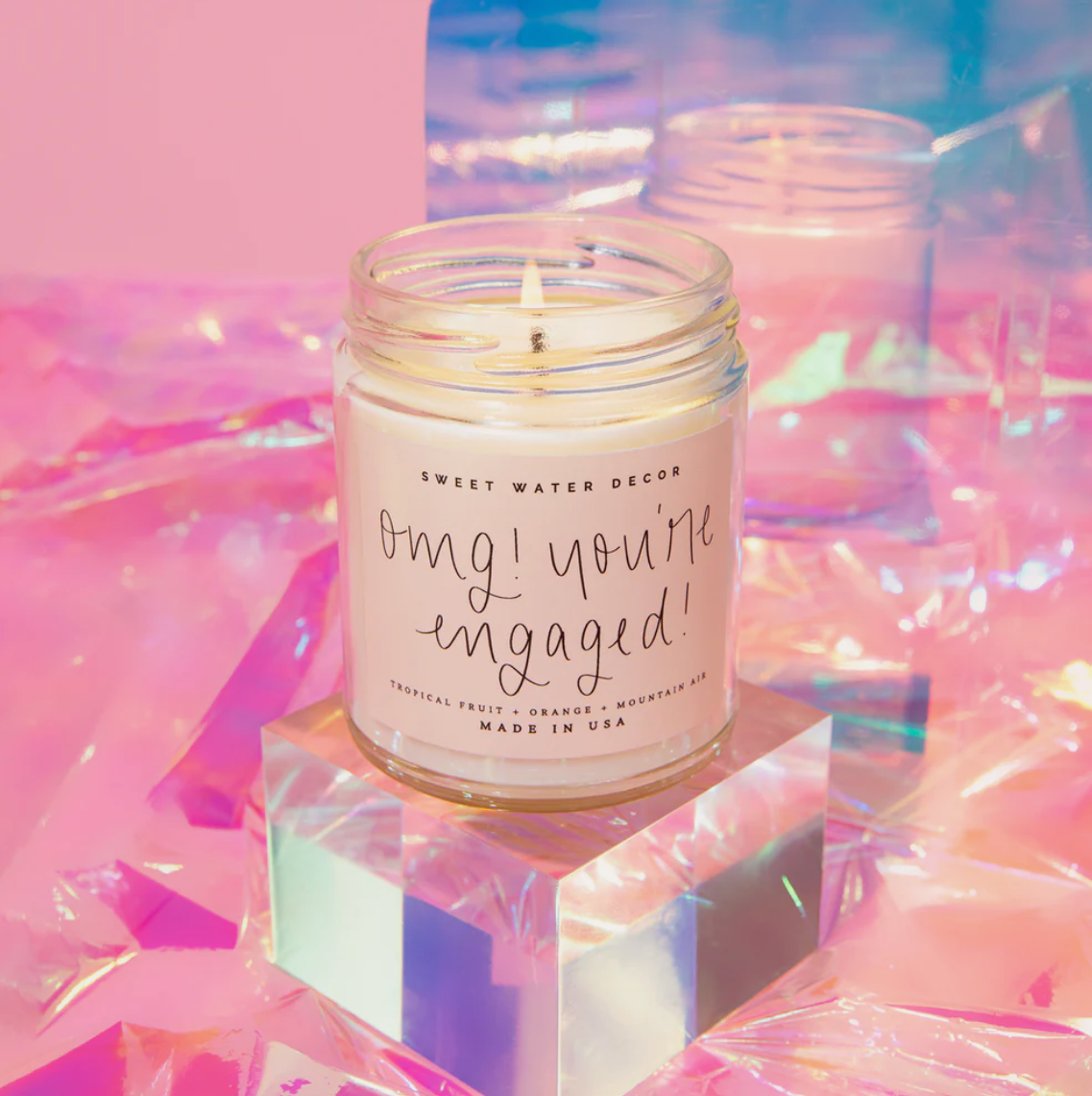OMG! You're Engaged Candle