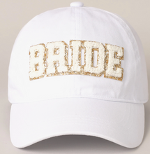 Load image into Gallery viewer, BRIDE Hat

