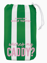 Load image into Gallery viewer, Quick Dry Golf Towel-Where&#39;s My Caddy
