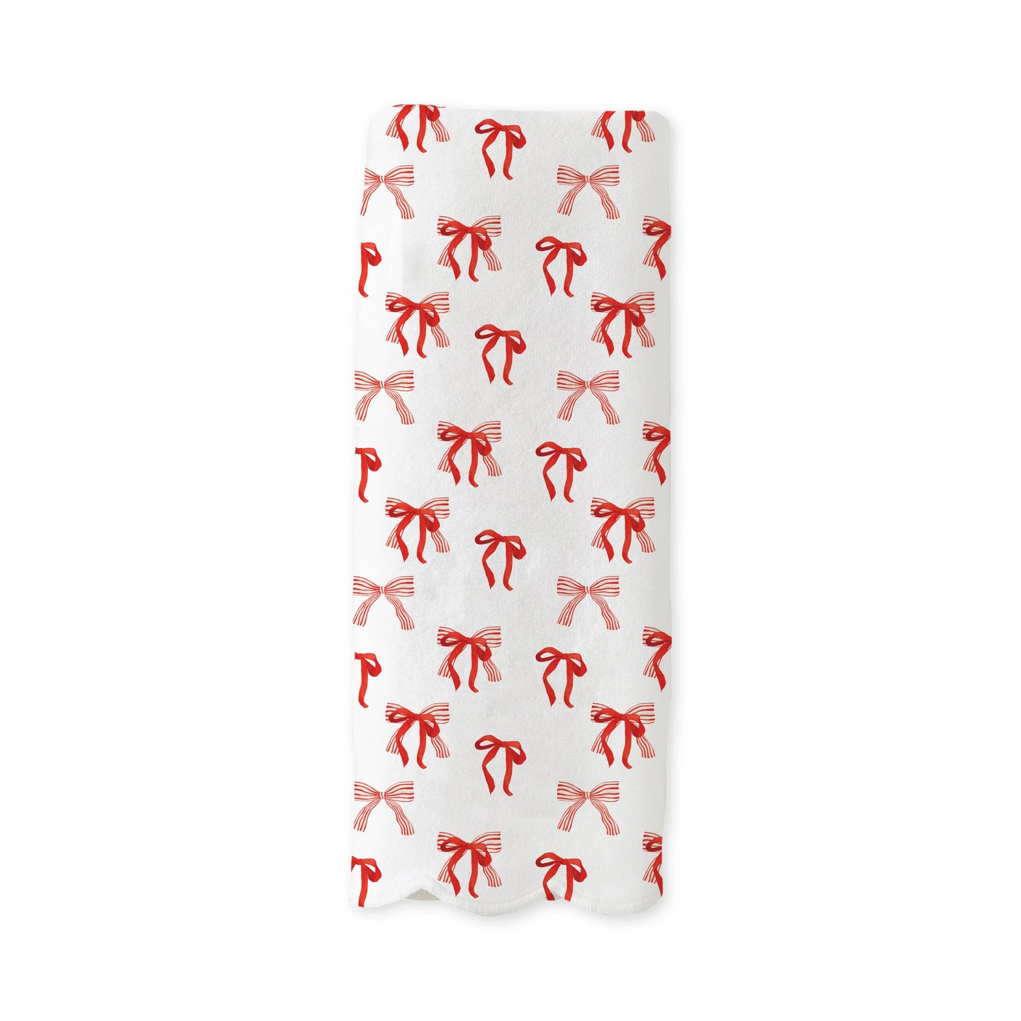 Red Bows Kitchen Towel