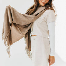 Load image into Gallery viewer, Cashmere Essential Soft Solid Scarf
