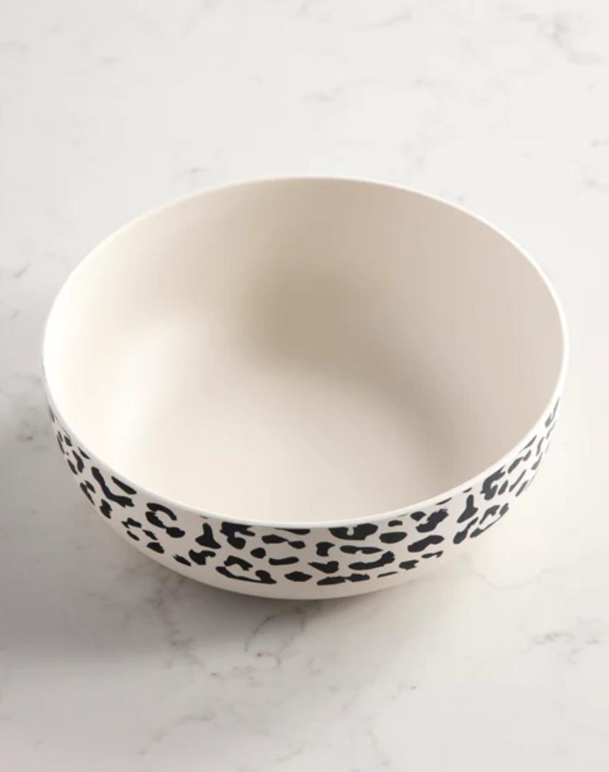 Leopard Serving Bowl