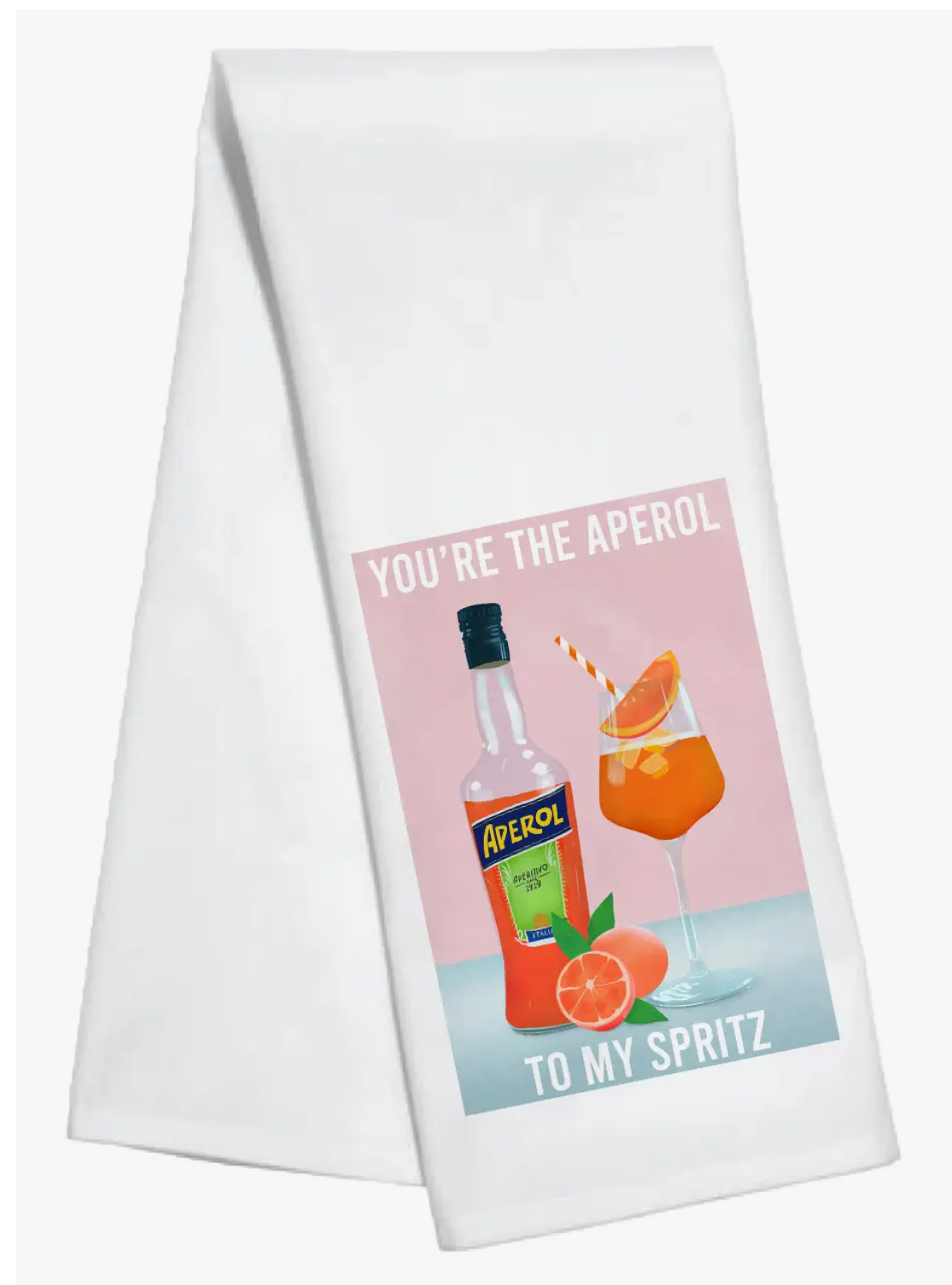 Aperol Spritz Kitchen Towel