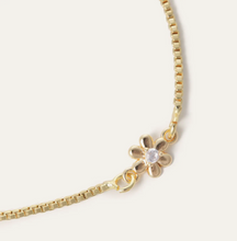 Load image into Gallery viewer, Ari Gold Slider Bracelet- Mini Flower

