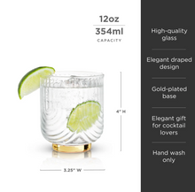 Load image into Gallery viewer, Gatsby Lowball Tumblers Set of 2
