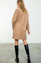 Load image into Gallery viewer, Leather Coat
