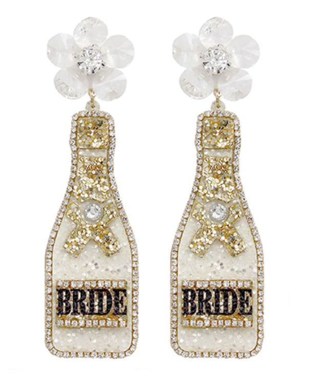 BRIDE Novelty Earrings