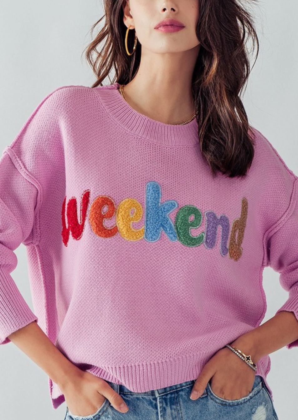 Celebrate WEEKEND Sweater