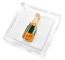 Load image into Gallery viewer, Cocktail Napkin Holder-Bubbly
