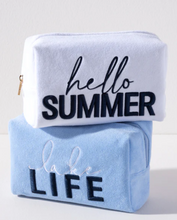 Load image into Gallery viewer, Hello Summer Zip Pouch
