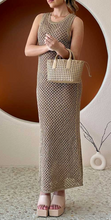 Load image into Gallery viewer, Kelly Green Woven Tote
