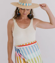 Load image into Gallery viewer, Rainbow Stripe Sarong
