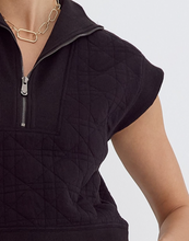 Load image into Gallery viewer, Quilted Quarter Zip Top
