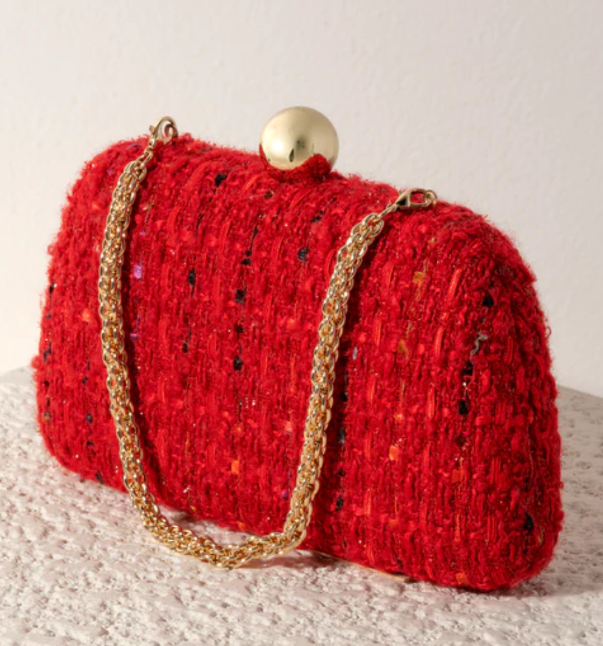 Lana Clutch-Red