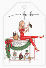 Load image into Gallery viewer, Ho Ho Ho Gift tags
