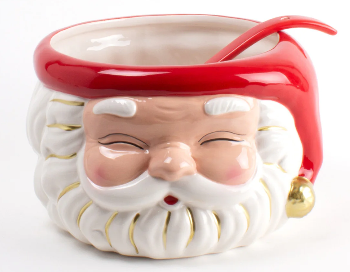 Santa Punch Bowl