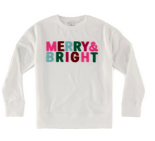 Load image into Gallery viewer, Merry &amp; Bright Sweatshirt
