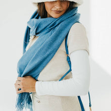 Load image into Gallery viewer, Cashmere Essential Soft Solid Scarf
