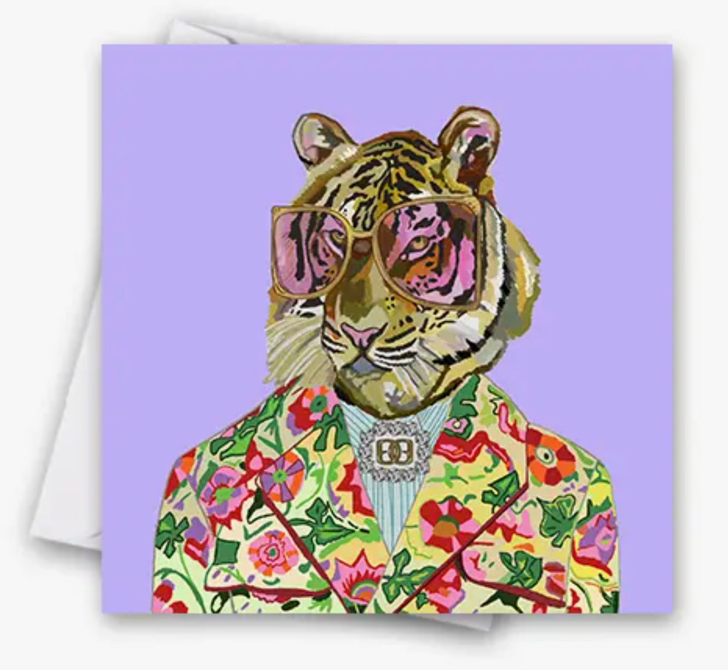 Fashion Animal - Greeting Card