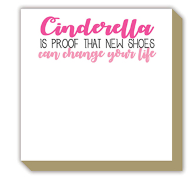 Luxe Notepads-Cinderella