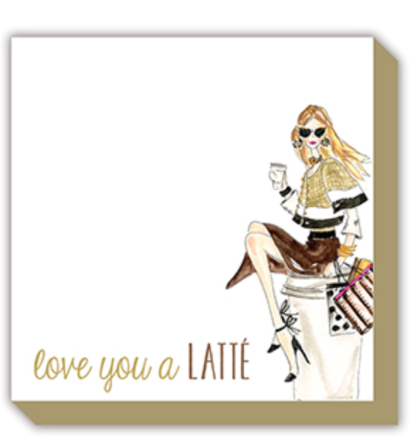 Luxe Notepads-Latte