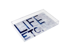 Load image into Gallery viewer, Life Etc Acrylic Tray
