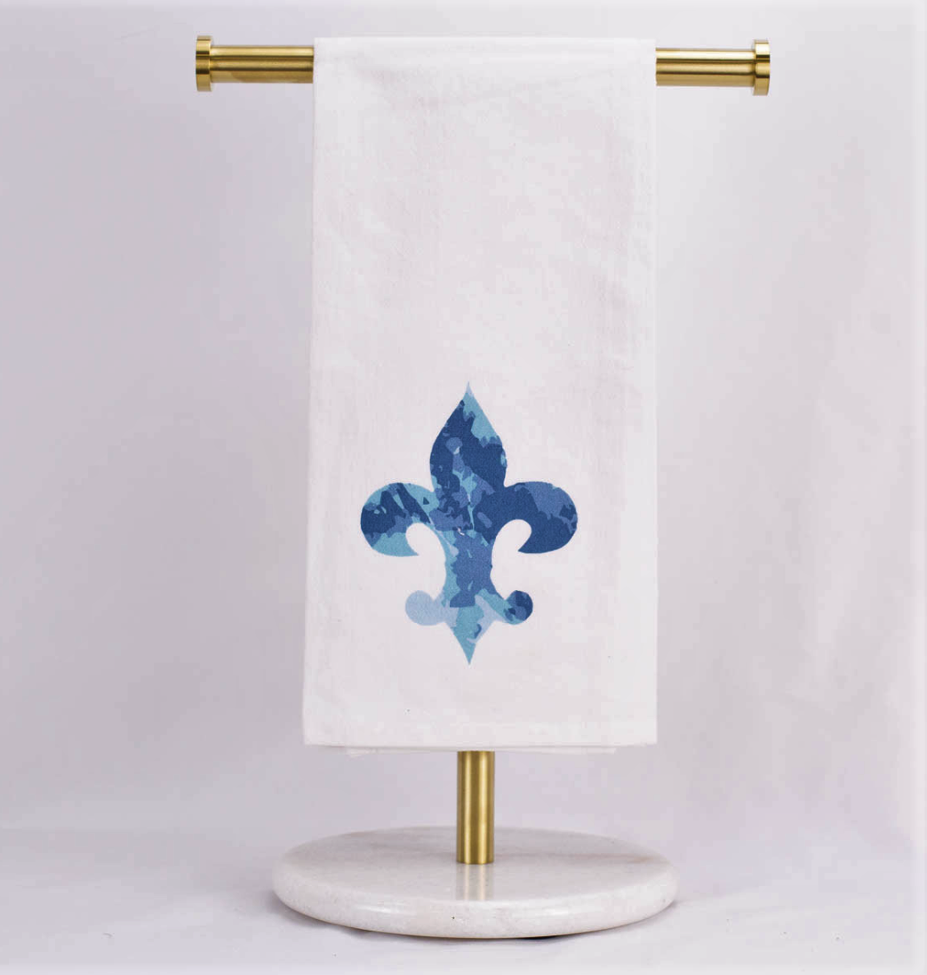 Fleur-de-Lis Kitchen Towel