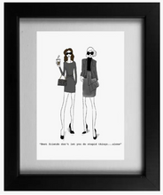 Load image into Gallery viewer, Best Friends (Partner in Crime) Framed Print
