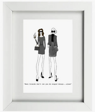 Load image into Gallery viewer, Best Friends (Partner in Crime) Framed Print
