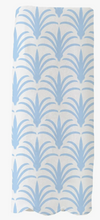 Load image into Gallery viewer, Scallop Guest Kitchen Towel -Fleur Blue
