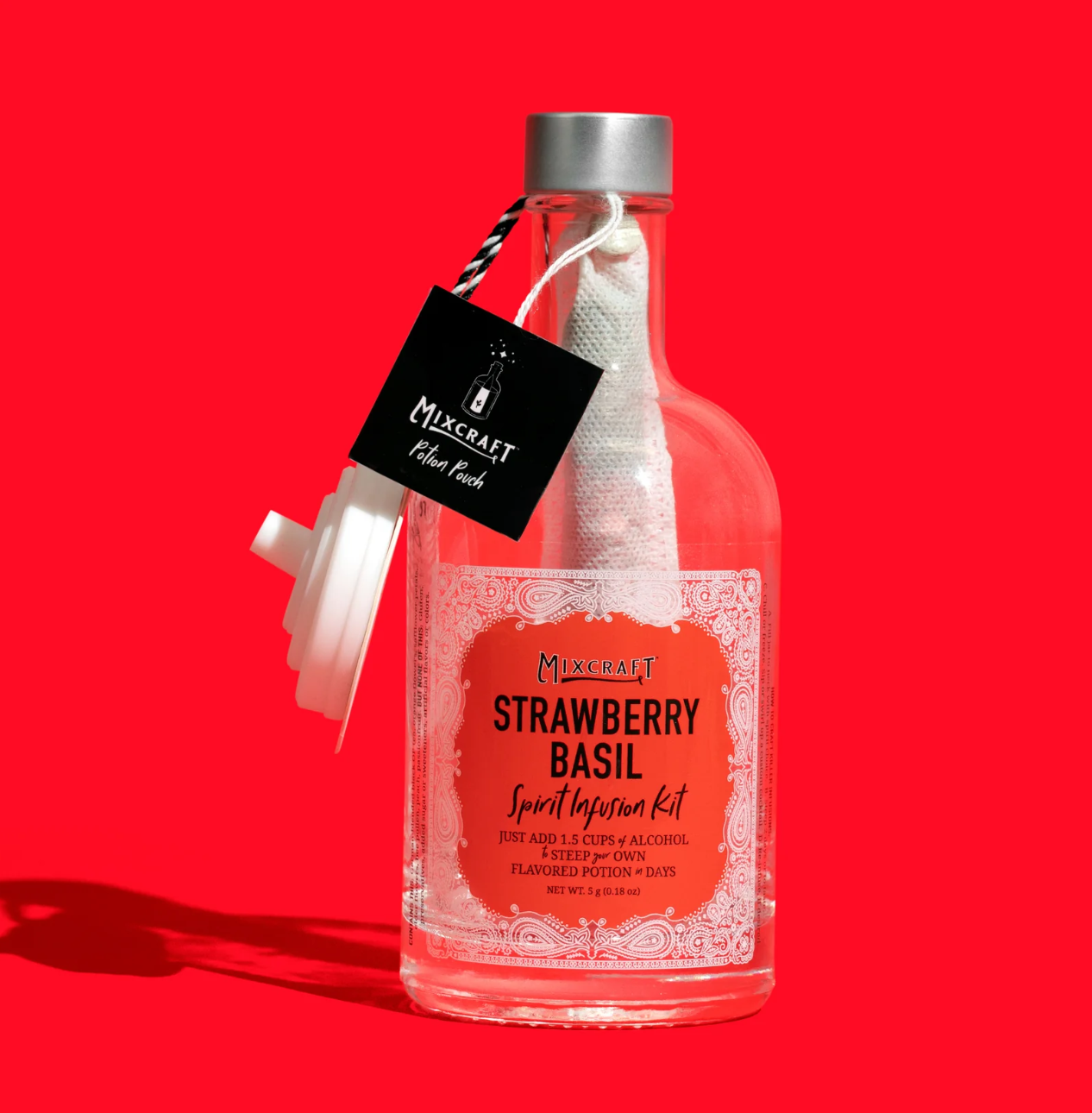 Strawberry Basil Spirit Infusion Kit