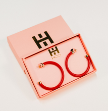 Load image into Gallery viewer, Earrings-Hoo Hoops
