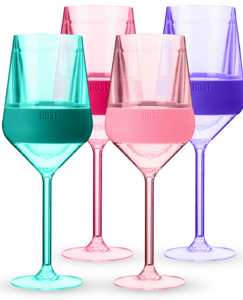 Stemmed Wine Freeze Glasses